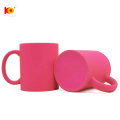 Neues Design der 11oz Sublimation Coated Soft Touch Beche Design Kaffeetasse Kaffeetasse